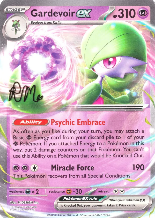 World Championships 2025 Gardevoir Ex [Riley-Mckay-Gold] Pokémon card